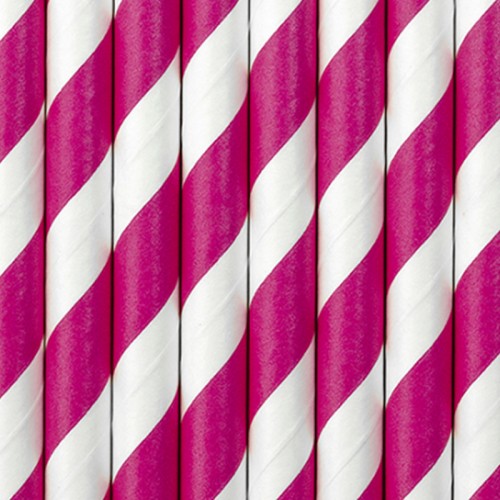 Palhinhas Riscas Rosa 